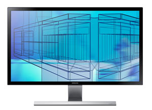 Samsung 28-Inch LED Monitor UD590D Product Shot